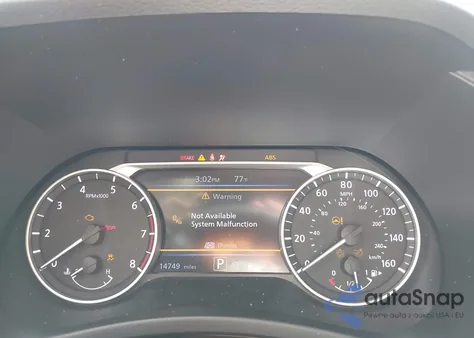 2025 Nissan Sentra Sv из США, поврежденный, VIN 3N1AB8CV8SY299611